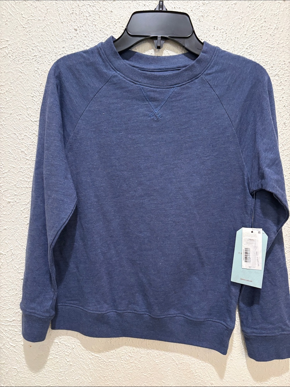 Class Club Long Sleeve Crewneck Sweatshirt - Navy